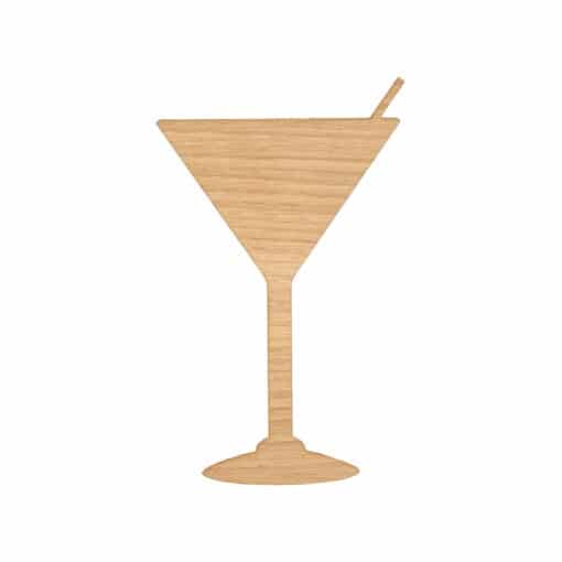 Martini glas – træ