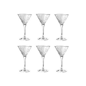 Manhattan martini glas krystal 6-pak